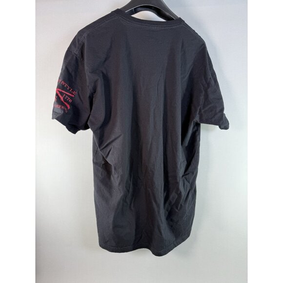 Grunt Style Mens XXL Military THE OATH American Flag Veteran Tshirt Black - Picture 7 of 12